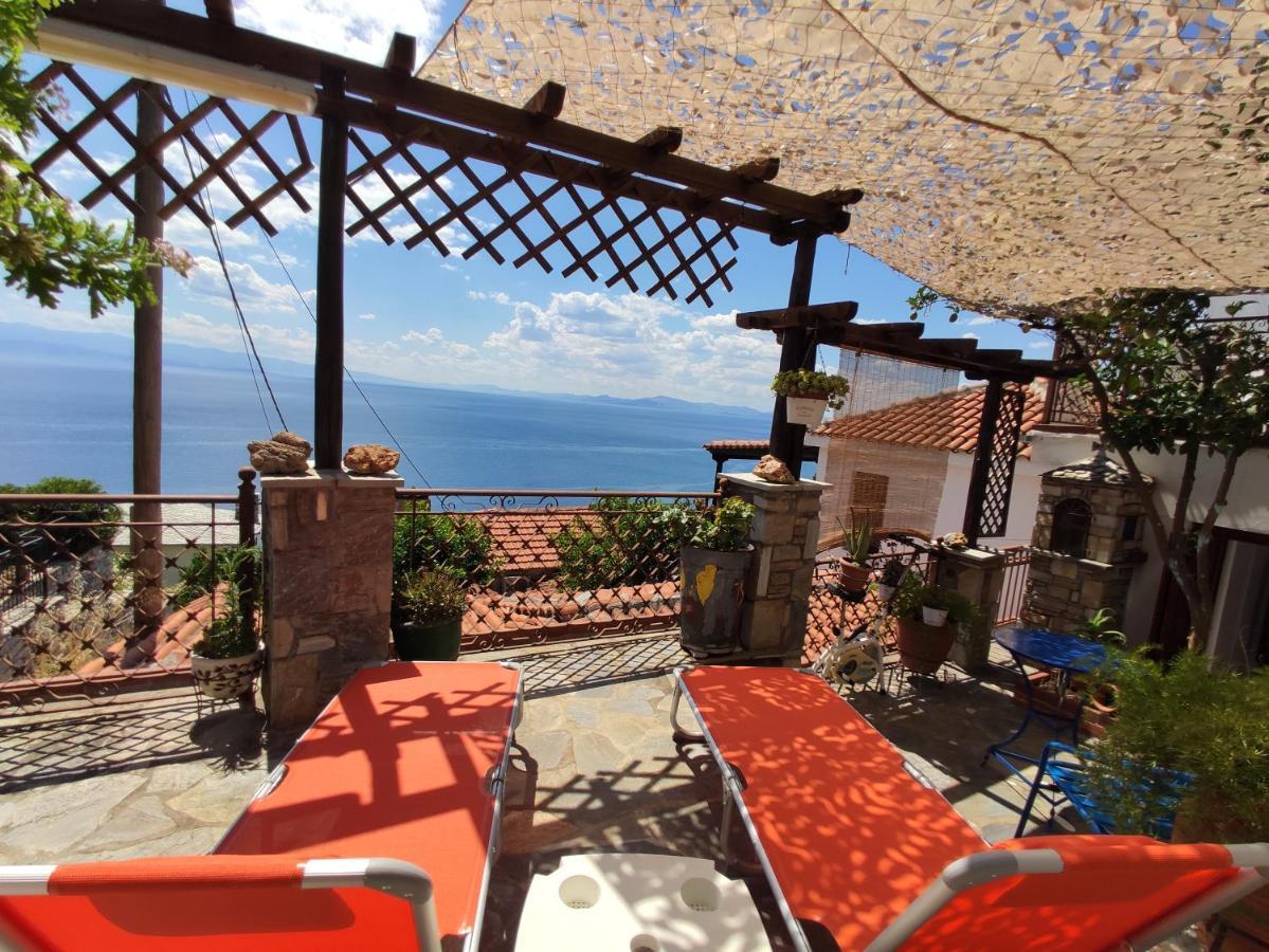 The Pagasetic Balcony - Magestic Sea Cottage Vólos Extérieur photo