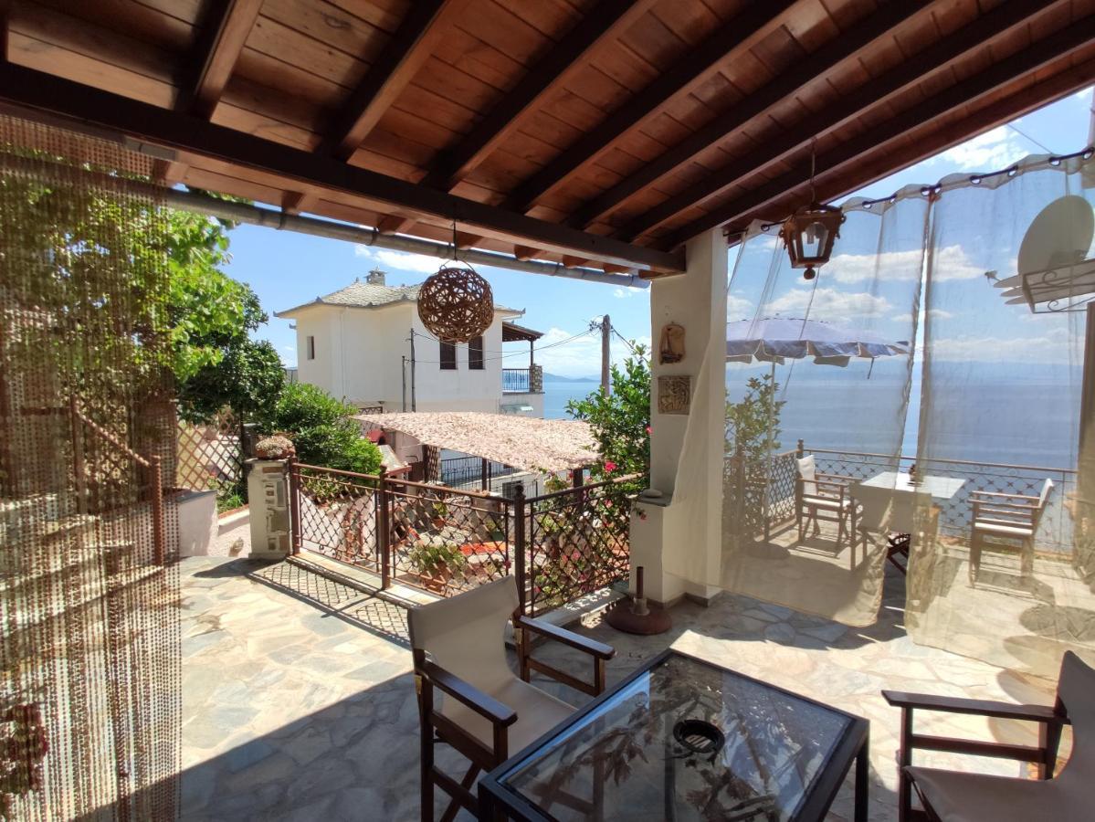 The Pagasetic Balcony - Magestic Sea Cottage Vólos Extérieur photo
