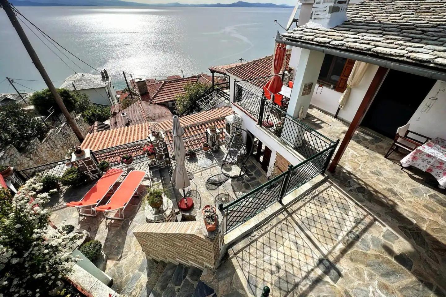 The Pagasetic Balcony - Magestic Sea Cottage Vólos Extérieur photo