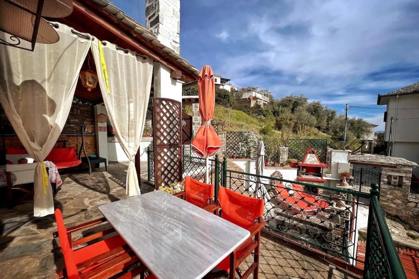 The Pagasetic Balcony - Magestic Sea Cottage Vólos Extérieur photo
