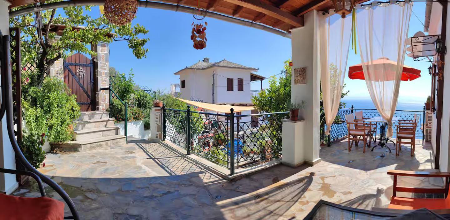 The Pagasetic Balcony - Magestic Sea Cottage Vólos Extérieur photo