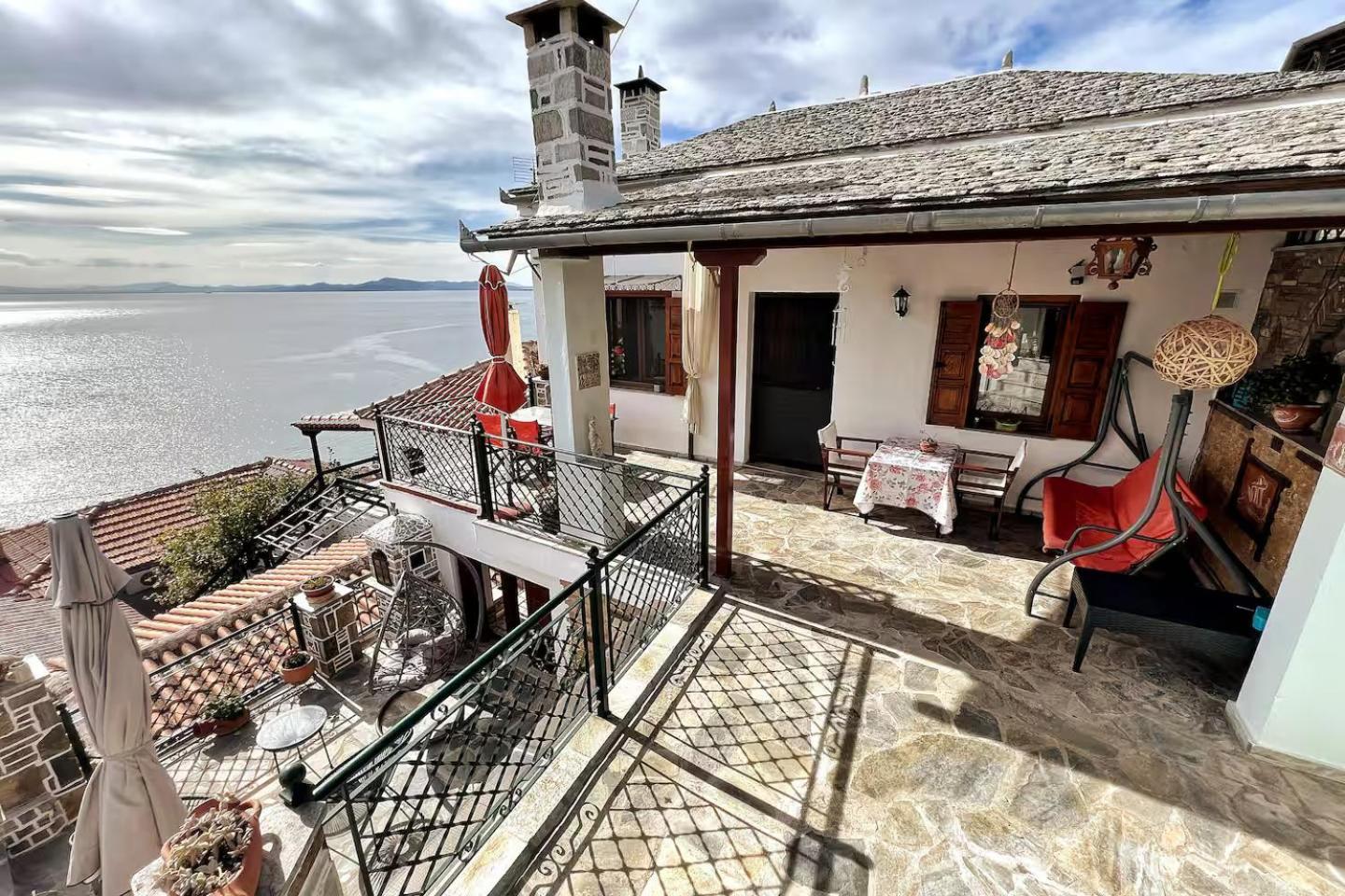 The Pagasetic Balcony - Magestic Sea Cottage Vólos Extérieur photo